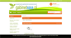 Desktop Screenshot of gabinetspa.pl